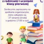Zebranie rodzicami uczniów klas I